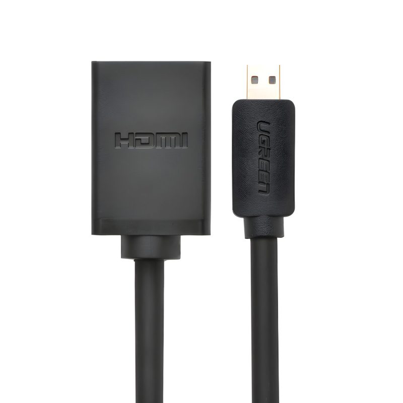 UGREEN 20134-20134 Micro HDMI Male to HDMI Female Adapter - Black - Image 2