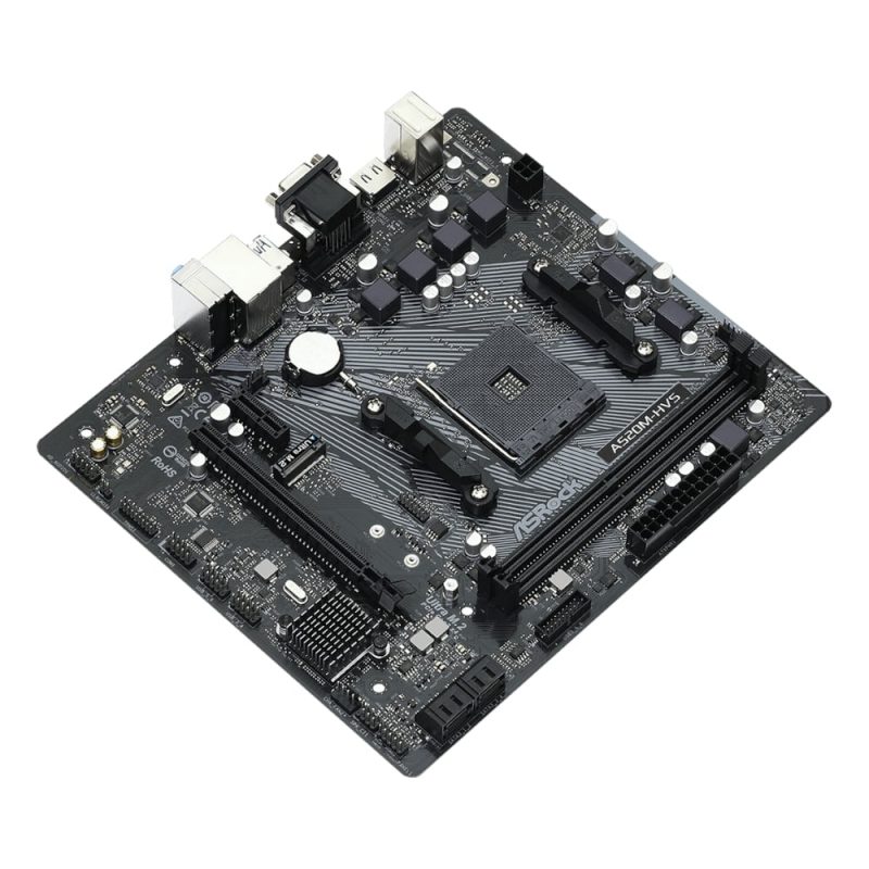 ASRock A520M-HVS AMD AM4 M-ATX Motherboard - Image 3