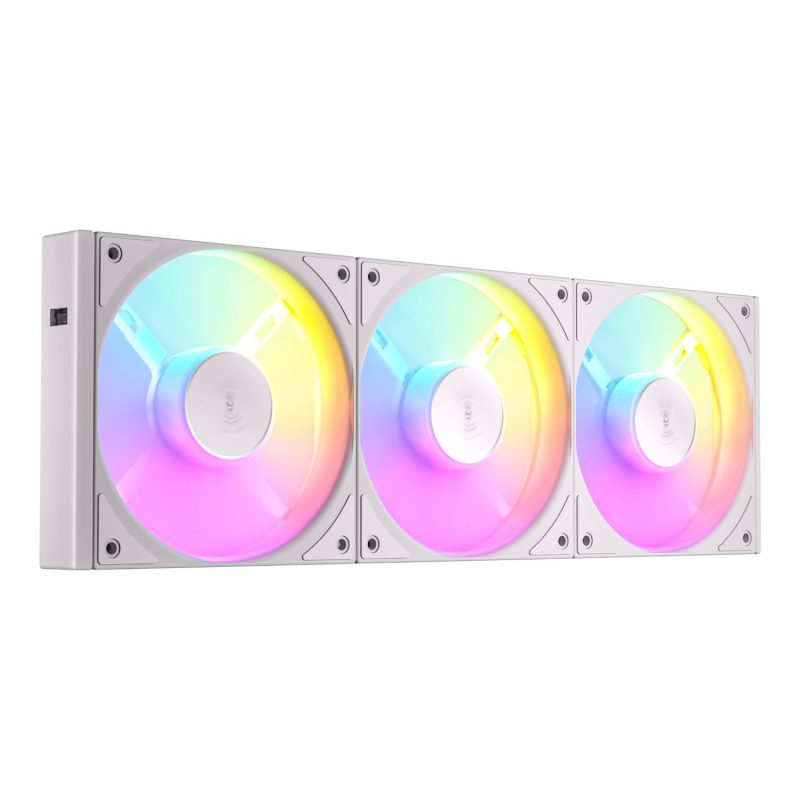 Antec Connect 120 Reverse ARGB PWM Fan 3 Pack – White - Image 2