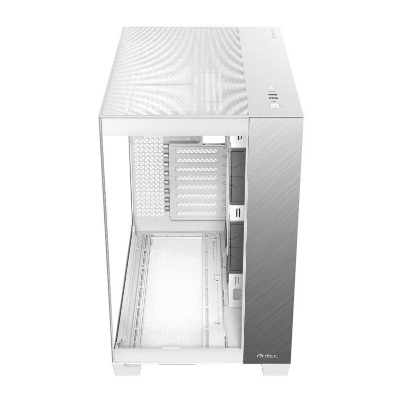 Antec C8 Aluminium White E-ATX Dual Chamber Gaming Chassis - White - Image 3