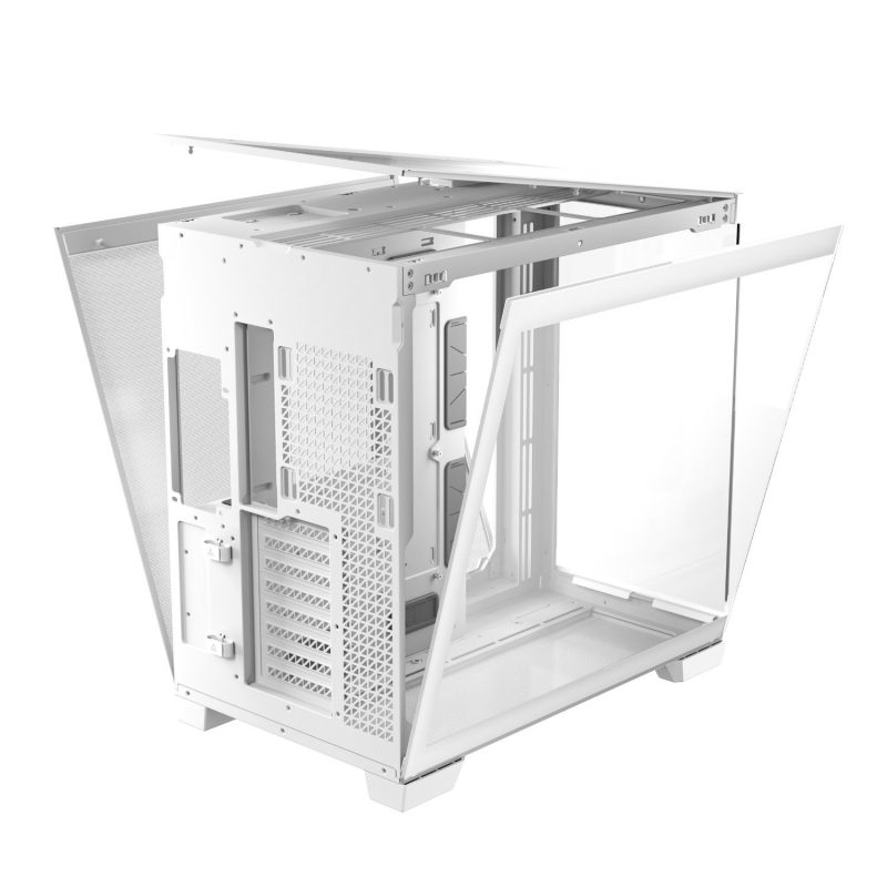 Antec C8 Aluminium White E-ATX Dual Chamber Gaming Chassis - White - Image 5