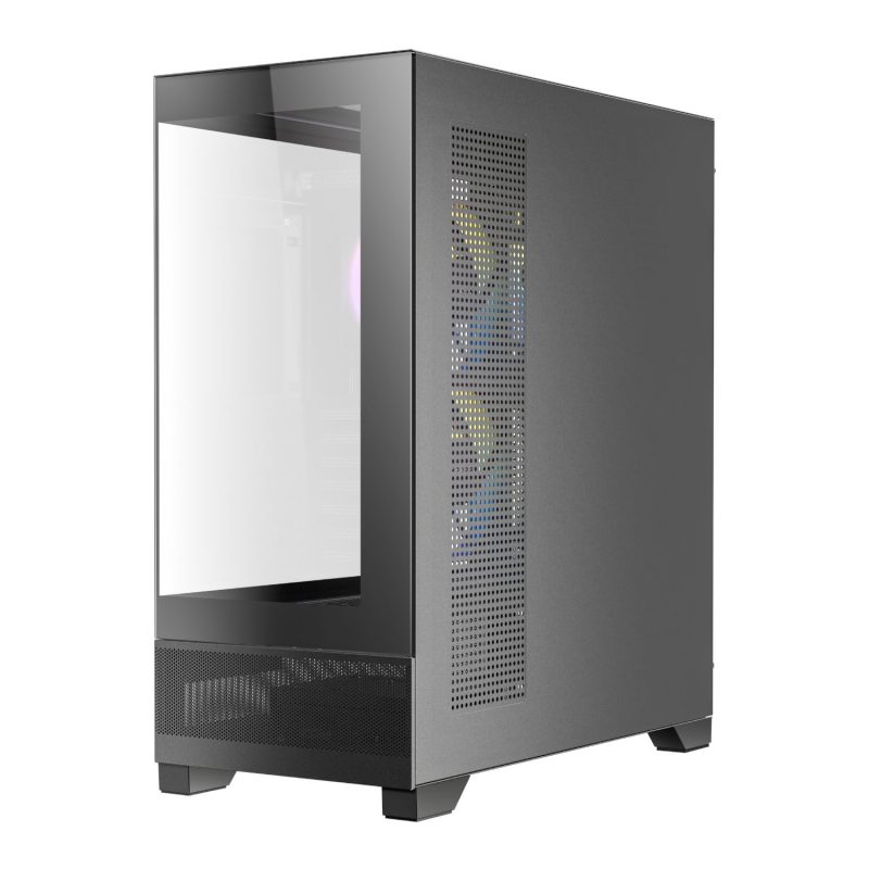 Antec CX700 ARGB ATX | Micro-ATX | ITX ARGB Mid-Tower Gaming Chassis - Black - Image 3