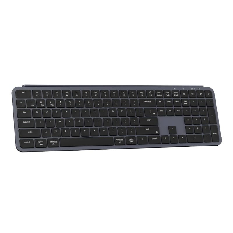 Keychron B6 Pro Ultra-Slim 100% Wireless Keyboard – Space Grey - Image 2