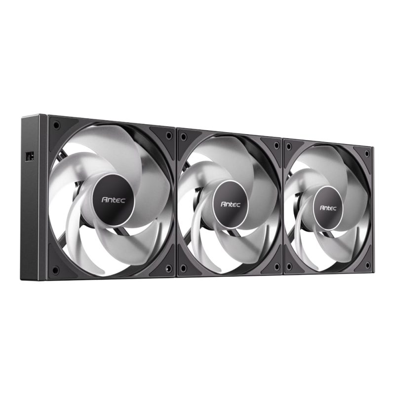 Antec Connect 120 Reverse ARGB PWM Fan 3 Pack - Black - Image 5