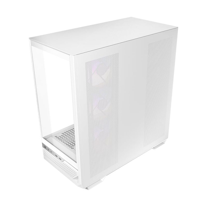 Antec C7 ARGB ATX Mid Tower Gaming Chassis – White - Image 6