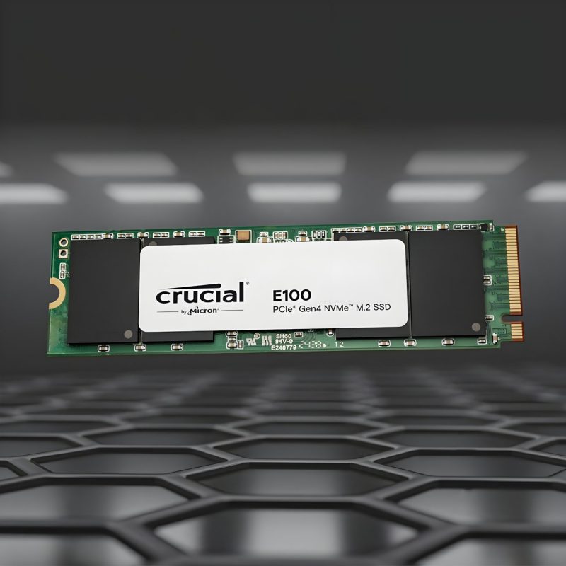 Crucial E100 480GB PCIe Gen4 2280 NVMe M.2 SSD - Image 3