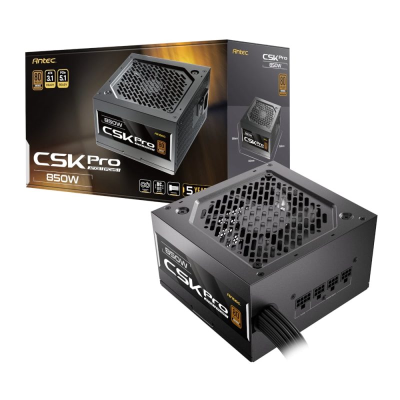 Antec FLUX ATX Gaming Chassis and CSK 850W Power Supply Pro Combo - Image 5