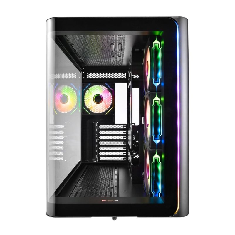 FSP M580 ATX Gaming Chassis - Black - Image 3