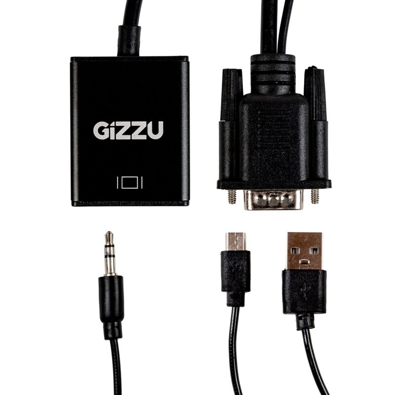 Gizzu 1080P VGA to HDMI Adapter with Audio - Image 2