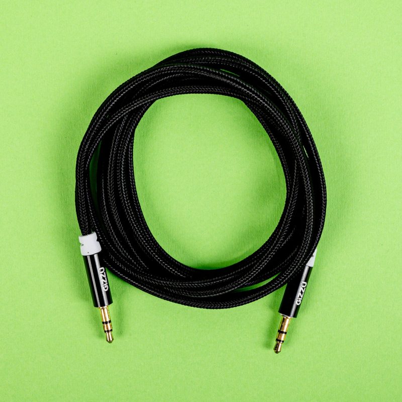 Gizzu 3.5mm AUX Cable 2m - Black - Image 5