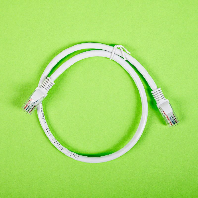 Gizzu Cat6 UTP Fly Lead Ethernet Network Cable 50cm – White - Image 5