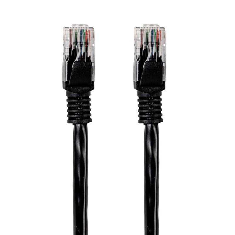 Gizzu Cat6 UTP Fly Lead Ethernet Network Cable 1m – Black - Image 2