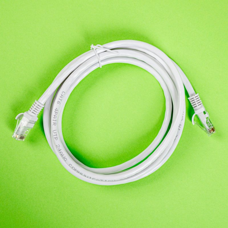 Gizzu Cat6 UTP Fly Lead Ethernet Network Cable 2m – White - Image 5