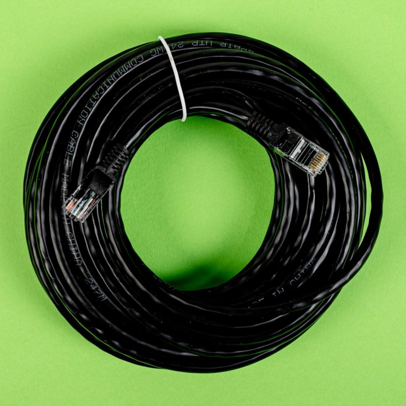 Gizzu Cat6 UTP Fly Lead Ethernet Network Cable 10m – Black - Image 5