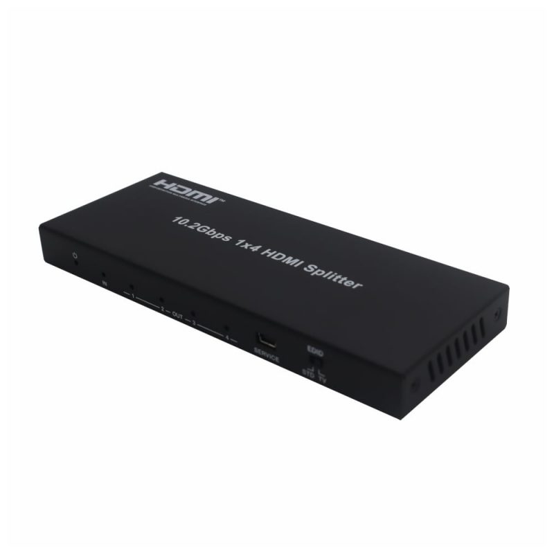 HDCVT 1x4 HDMI 1.4 Splitter 4K with EDID Management - Image 3