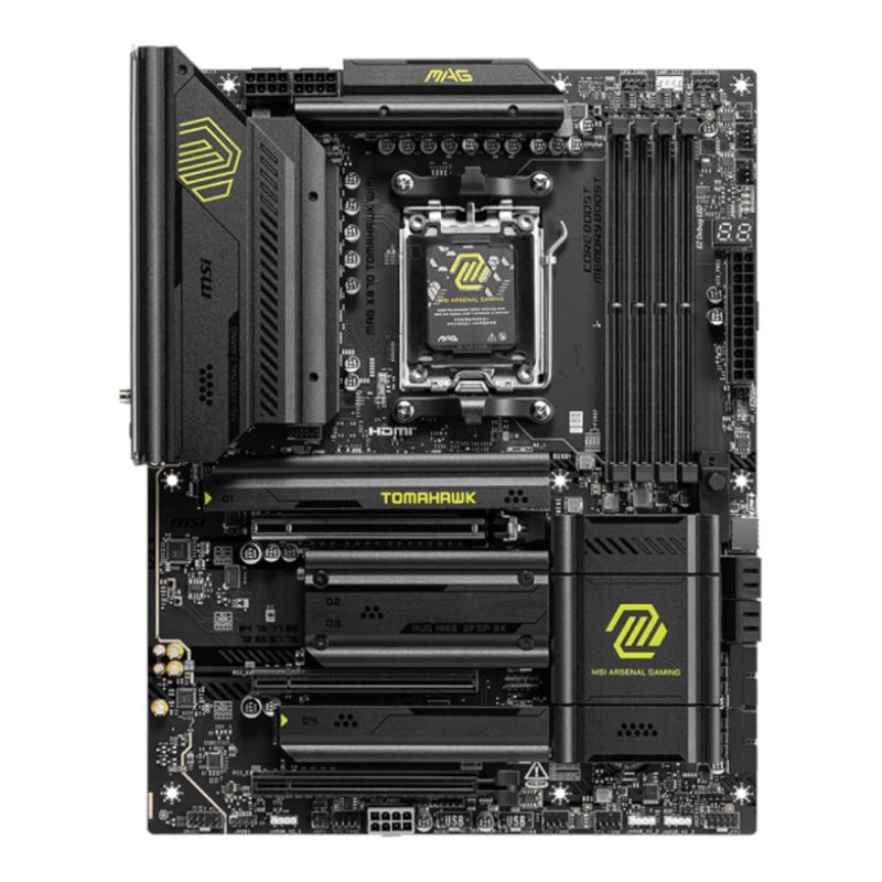 MSI MAG X870 TOMAHAWK WIFI AM5 ATX Gaming Motherboard - Image 2