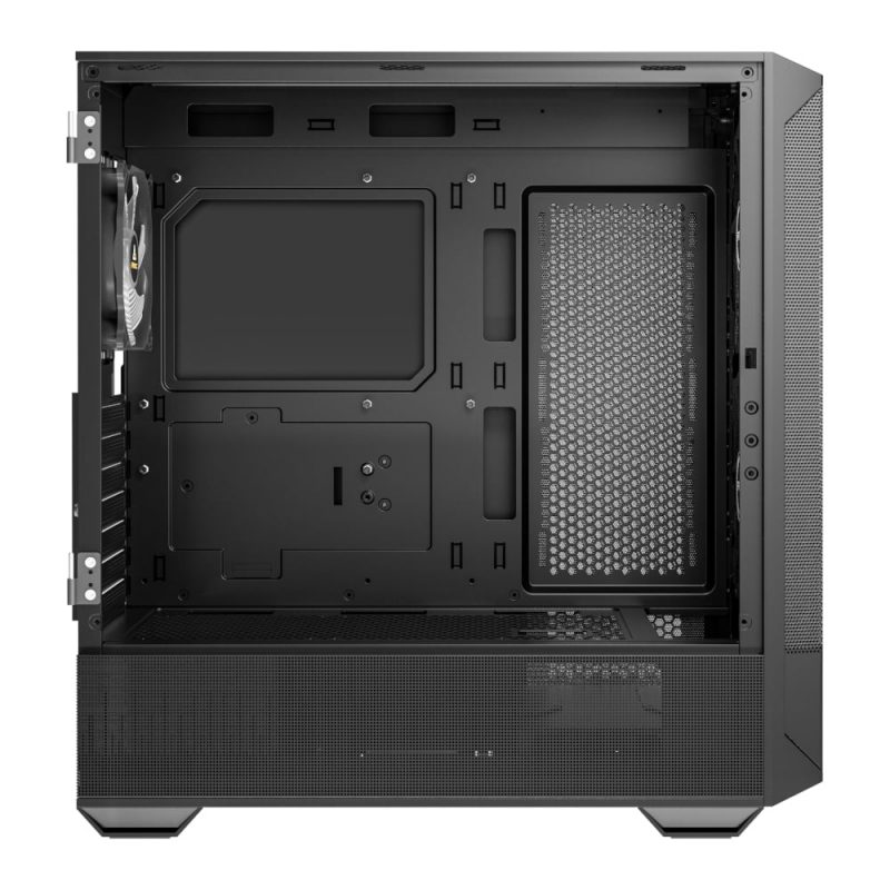 Antec NX416L ATX | Micro-ATX | ITX ARGB Mid-Tower Gaming Chassis - Black - Image 4