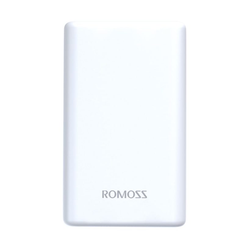 Romoss PAC10 10000mAh 20W Fast Charge Power Bank – White - Image 3