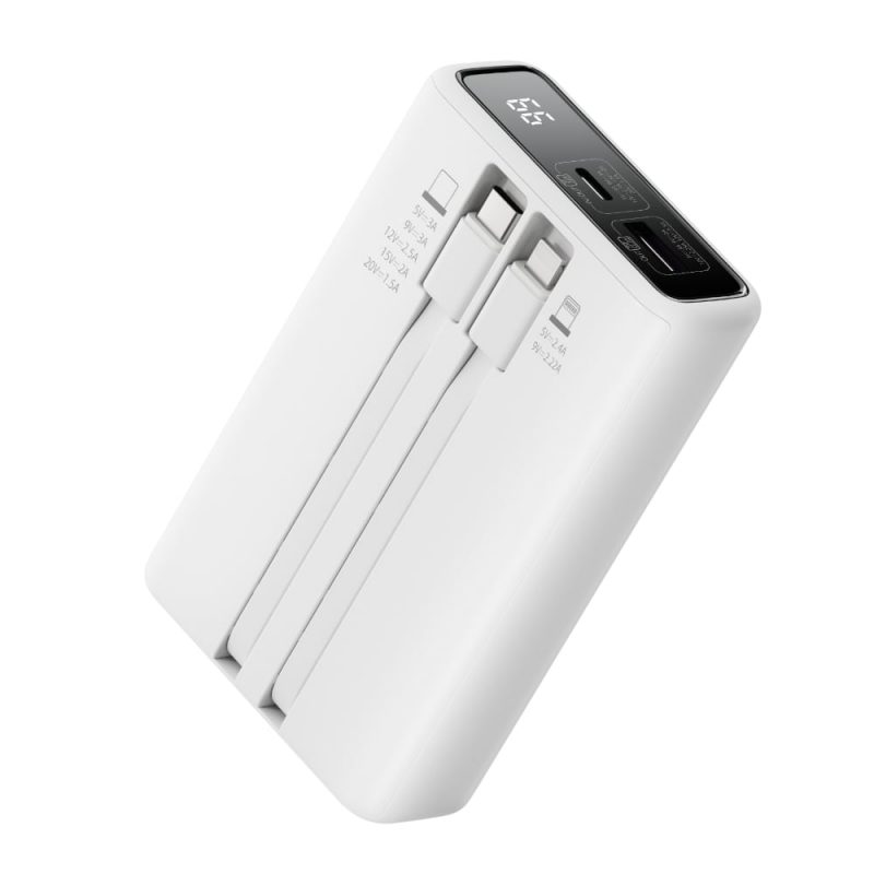 Romoss PAC20 20000mAh 22.5W Fast Charge Power Bank – White - Image 2