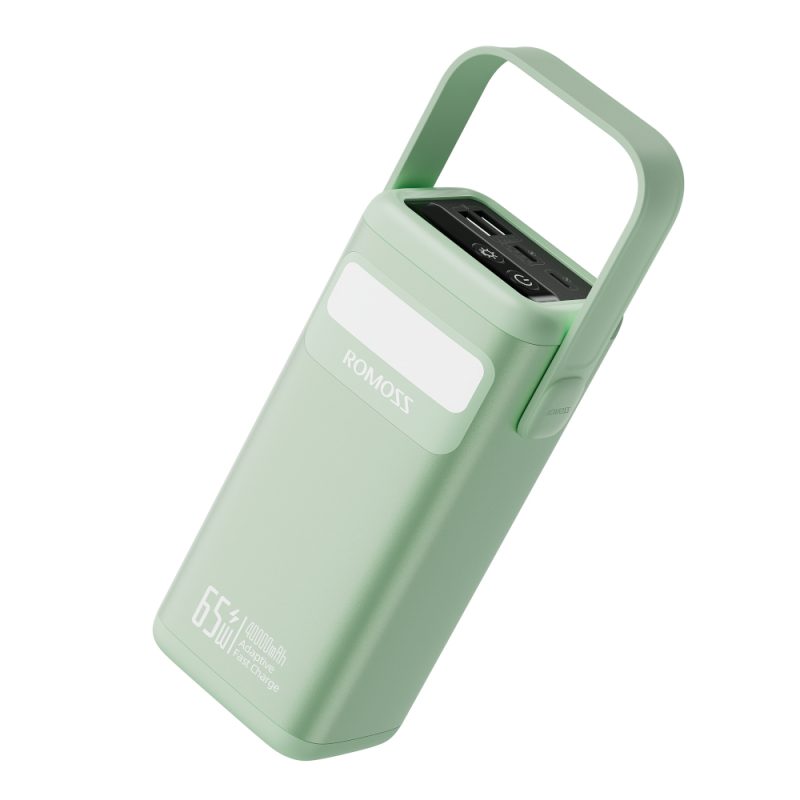 Romoss PMT40 EZCarry Pro 40000mAh 65W Fast Charge Power Bank - Green - Image 2