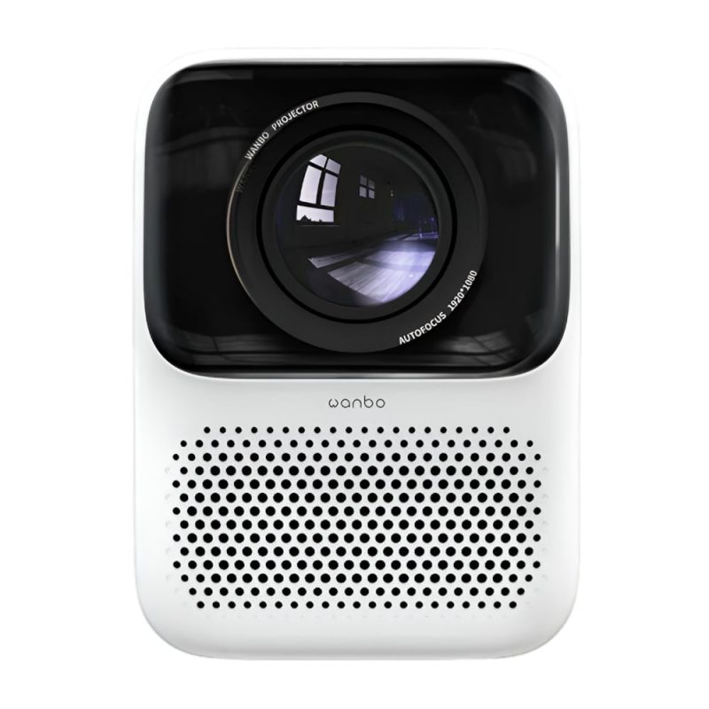 WANBO T2 MAX 1080P 450ANSI Android 9.0 Smart Projector - White - Image 2