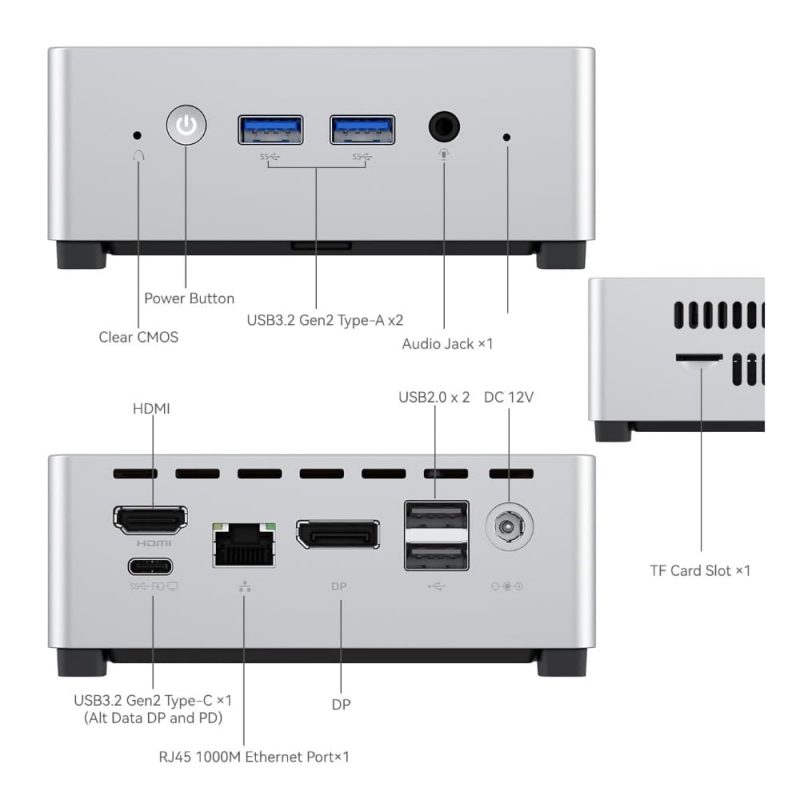 MINISFORUM UN100S Intel N100 Processor Barebone - Image 3