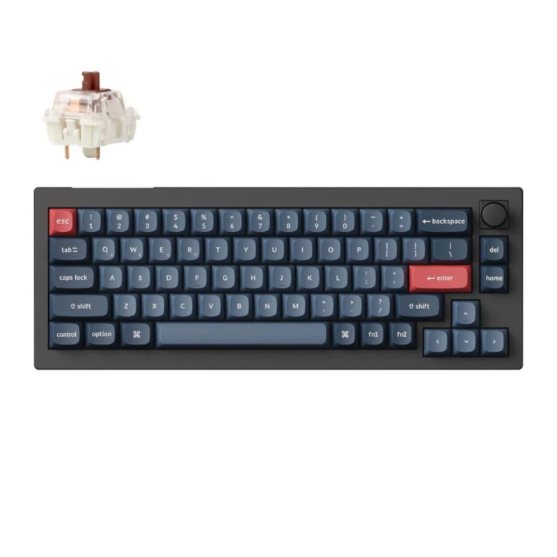 Keychron V2 Max 65% RGB Mechanical Keyboard - Gateron Jupiter Brown - Image 2