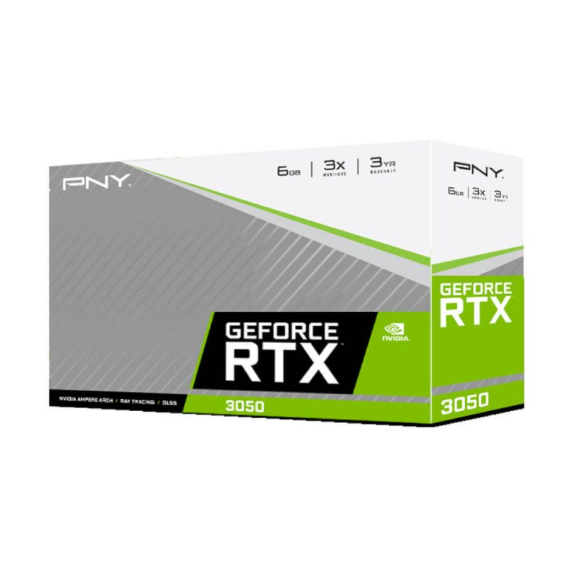 PNY GeForce RTX 3050 Verto Dual Fan 6G GDDR6 96-BIT Graphics Card - Image 3