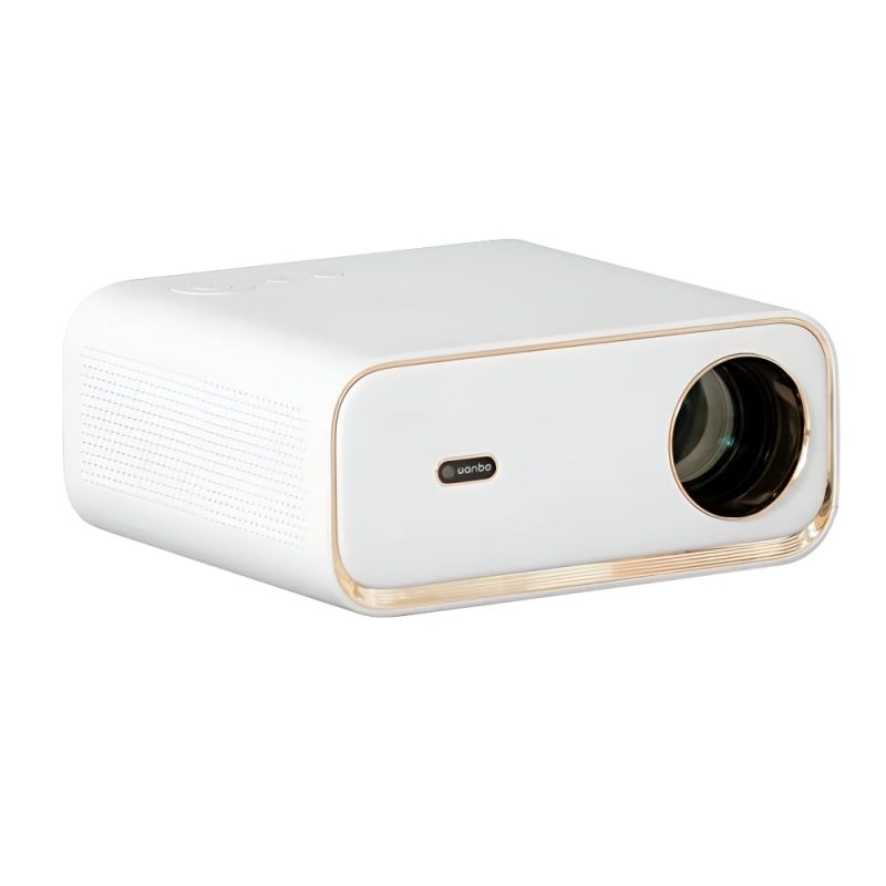 WANBO X5 1080P 1100ANSI Android 9.0 Smart Projector - White - Image 2