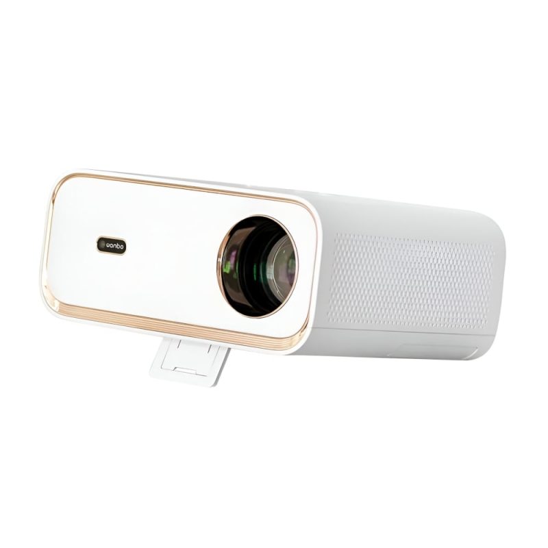 WANBO X5 1080P 1100ANSI Android 9.0 Smart Projector - White - Image 4