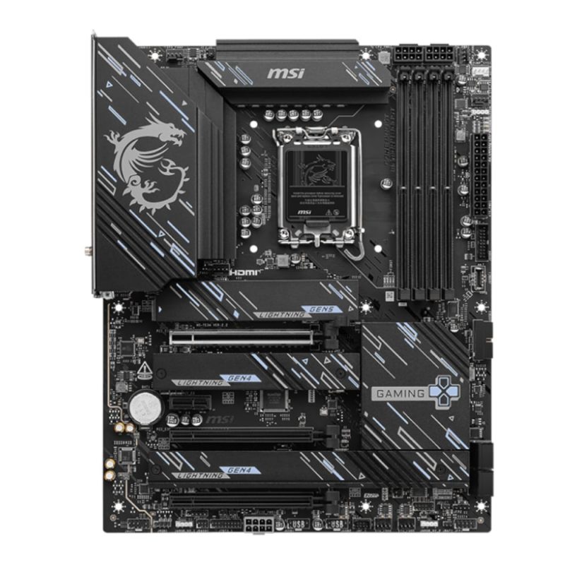 MSI Z890 GAMING PLUS WIFI DDR5 Intel LGA1851 ATX Gaming Motherboard - Image 2