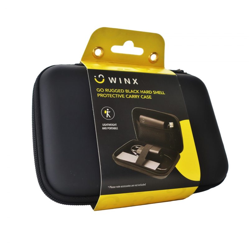 Winx Go Rugged Hardshell Protective Carry Case - Black - Image 2